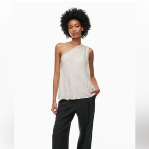 Aritzia Soto Satin Blouse